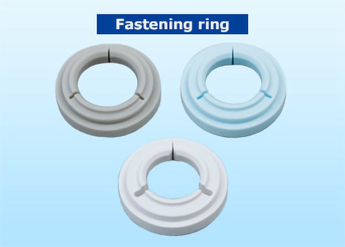 Use the appropriate ring for the faucet's diameter.