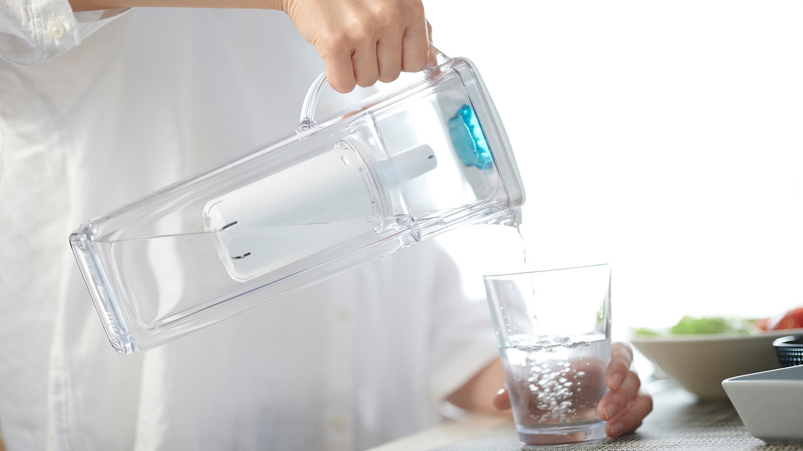 QUALITY LIFE ポット型浄水器 ベージュ 浄水器のおすすめ20選。種類や選ぶポイントもチェック